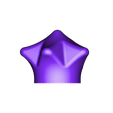 bouton_etoile D32.STL STL file Door knob / door handle / drawer・3D printer design to download