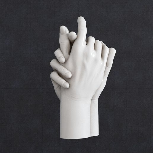 Hand sculpture 3D model
