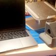 3dcdesignbaseexample3.jpg Macbook and laptop multifunction base/stand - No supports! Mouse & usb device storage