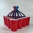 06.jpg Beer Pong Funnel Dispenser Beerpong Partygame 10 Cups