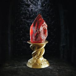 sorcerer's stone.jpg STL file Sorcerer's Stone & Display - Harry Potter・3D printing idea to download, tolgaaxu