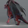 0009.png The Dragon king evo - posable stl file included