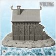 6.jpg Large wooden and stone Viking house with carved stairs and accessories (5) - Alkemy Asgard Lord of the Rings War of the Rose Warcrow Saga