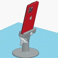 1.jpg CELLPHONE STAND / VIDEO TRIPOD WITH ADJUSTABLE ANGLE