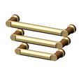 Geometric-dimples-furniture-drawer-pulls-cabinet-knobs-size60-80-100mm-01.jpg Cabinet drawer handle and pull N015 miniset 3D print model