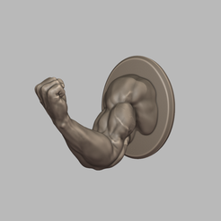 bodybuilding_hook02.png 3D file Bodybuilding hook・3D printing idea to download