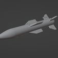 Right-Isometric.jpg Vympel R-37M Hypersonic Missile (AA-13 Arrow) - 3D Print Model