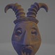 Shorthorn-2.png Enchanted Adventureland Short Horn Tiki Mask