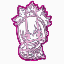 awdad.png STL file KOHAKU - COOKIE CUTTER - DR STONE ANIME / DOCTOR STONE・3D printing design to download