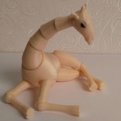 IMG_20190612_235929.jpg Archivo STL Jirafa BJD・Idea de impresión 3D para descargar