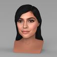 kylie-jenner-bust-ready-for-full-color-3d-printing-3d-model-obj-stl-wrl-wrz-mtl (1).jpg Kylie Jenner bust ready for full color 3D printing