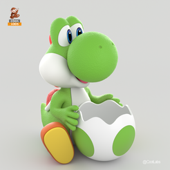 Контейнер Yoshi Palomera - Дом и быт - PLA - изделие 3D-печати