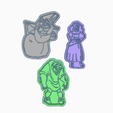 Captura.png The Hunchback of Notre Dame cookie cutter pack