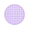 Rejilla de maceta 2.4.stl Drainage grid 2.4mm