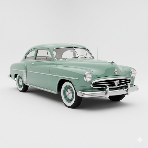 Studebaker Champion (1950) printable car, no support car STL, car keychain STL, hypercar STL, pre supported car STL, 1:10 car STL, classic car STL, 1990s JDM car STL, 1:43 car STL, street build car STL, modern hypercar STL, modern car STL, garage diorama