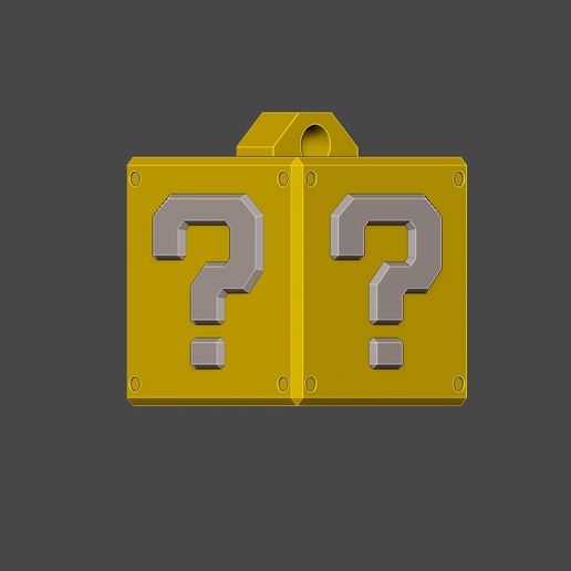 ZBrush-Document6.jpg Question block keychain free