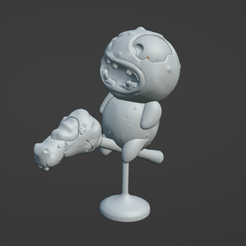 pesti-2.png STL file "Pestilence" The binding of Isaac Harbinger・Model to download and 3D print