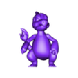 Charmeleon1.stl Чармандер, Чармелеон, Чаризард - Эволюционная стая! - Покемоны - FanArt