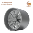 FOOSE-ASCOT-CONCAVE-WHEEL-3D-MODEL2.png FOOSE ASCOT RUEDA CÓNCAVA MODELO DE IMPRESIÓN 3D