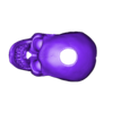 Skull_Follow_Eyes_no_base.stl Lighted skull w/ eyes that follow (Remix)