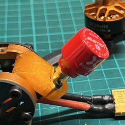 IMG_2174.jpg Free STL file Tyro99 Tyro109 SMA Pigtail Antenna Holder・3D print design to download