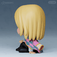 Howl04.png Howl Moving Castle Chibi Easy to Print Nendoroid Style