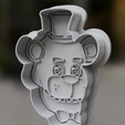 Fazbear2.png Five Nights at Freddy's FazBear Cookie Cutter - Craft Gaming Delights