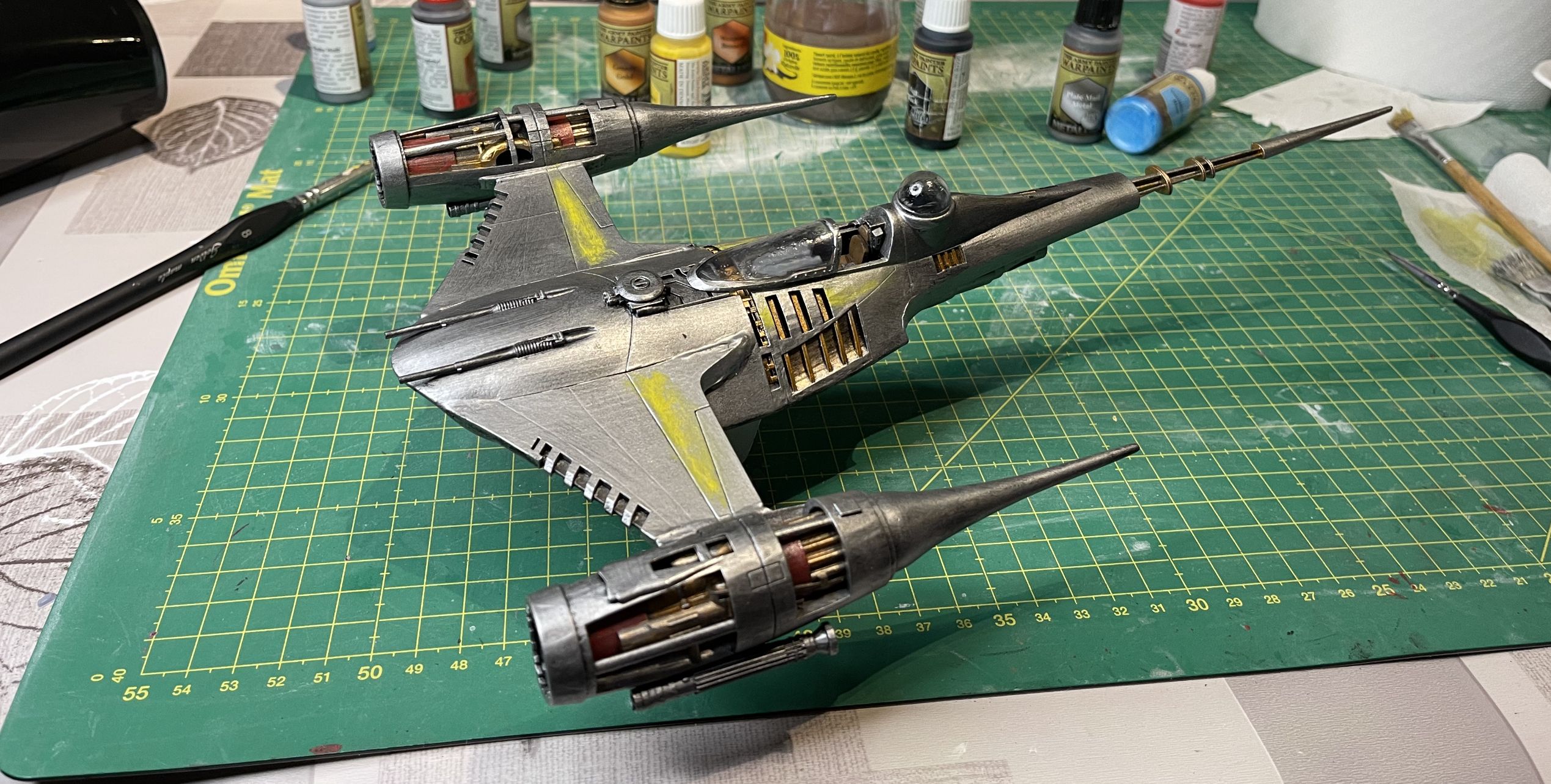 3D file Mandalorian N1 Naboo starfighter Star Wars 3D model・3D print