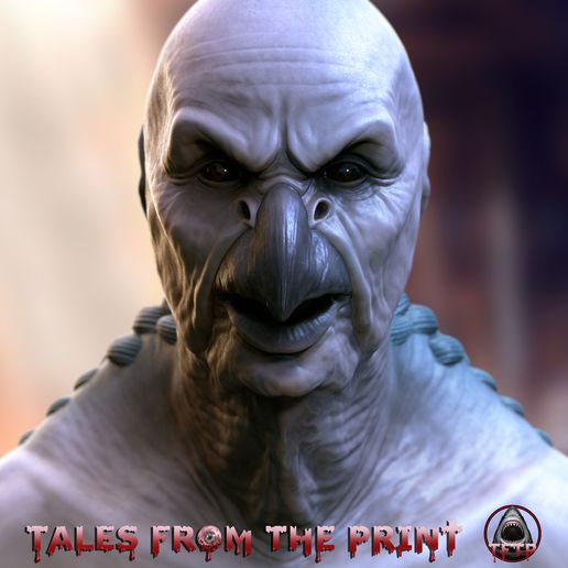 The chronicles of narnia: prince caspian - Hag bust - Fan art - One part and multipart versions HIGH QUALITY by Tales From The Print