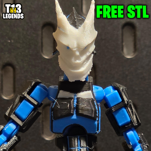 👹 Kaiju No. 8 Inspired T13 Legends Dummy 13 Figure・Free STL File