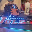 CompleteLight.jpg Tennessee Vols Logo With Smokey LED Sign