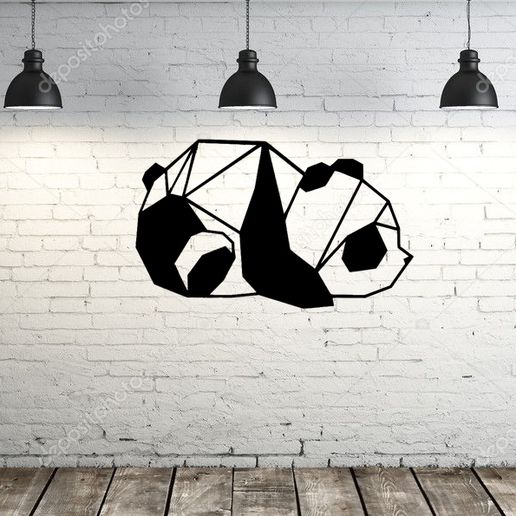 painting / origami bear - 3D model önizlemesi