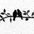 Screenshot_20230310_091707_Mercari.jpg Love birds on a branch wall art doves wall decor 2d