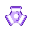 end_effector_5_part_remix.stl Kossel Pro/mini Delta E3D V6 End Effector Version 5 (Remix)