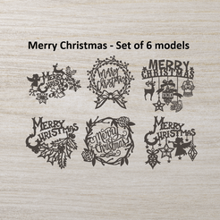 Screenshot-2023-03-19-114249.png 6 pieces of "Merry Christmas" decoration