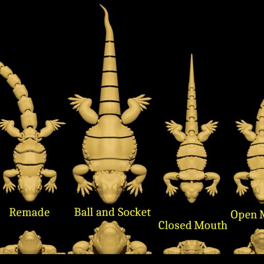 All.jpg Flexible Bearded Dragon Multiple Designs