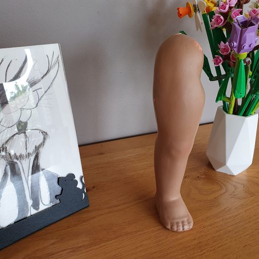 2ff5104b-fdd9-4d8a-b075-a5f5c5df23de.jpg Doll's leg reproduction - from object to 3D model