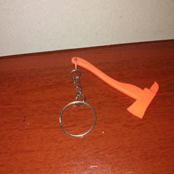 Hacha.jpg STL file Fire Axe・3D printer design to download