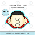 Etsy-Listing-Template-STL.png Vampire Cookie Cutter | STL File