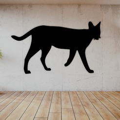 182.png Cat  Design Wall Art