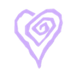 CorazonE.stl Heart Marilyn Manson Logo