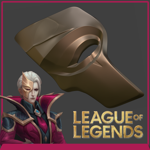 Masque of the Black Rose Vladimir Mask - League Of Legends