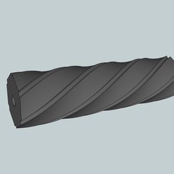 1588551253801ac8d979e3b47452c499_display_large.jpg STL-Datei Airsoft threaded silencer kostenlos・Design zum 3D-Drucken zum herunterladen
