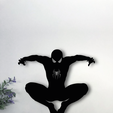 spiderman.png SPIDER-MAN SILHOUETTE WALL ART WALL 2D MARVEL