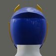 4.jpg Power ranger blue navy Ninja storm helmet