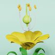 jocs-d'encaixos.jpg Archivo STL Flor didáctica. Puzzle 3D.・Diseño imprimible en 3D para descargar