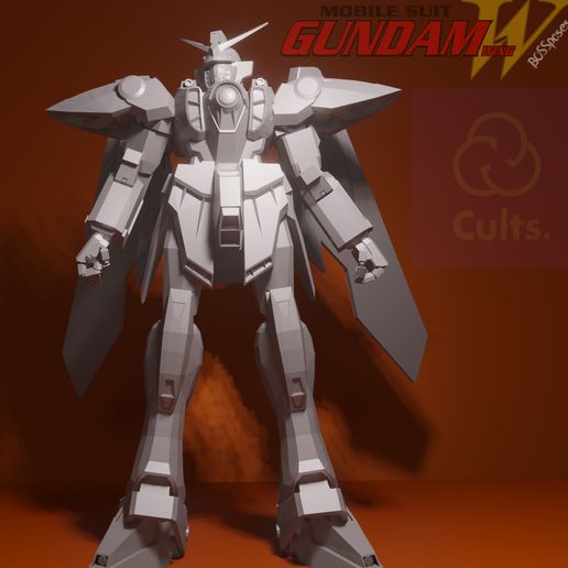 BOSSposes - GUNDAM WING  1992 3D model