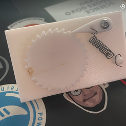 Front.png Free STL file Ratchet and Pawl Demo Model・3D print model to download