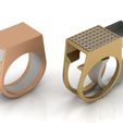 4.jpg Secret Compartment Ring 2 in 1 3D print model