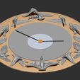 3ZBrush-Document.jpg Flying Birds Clock